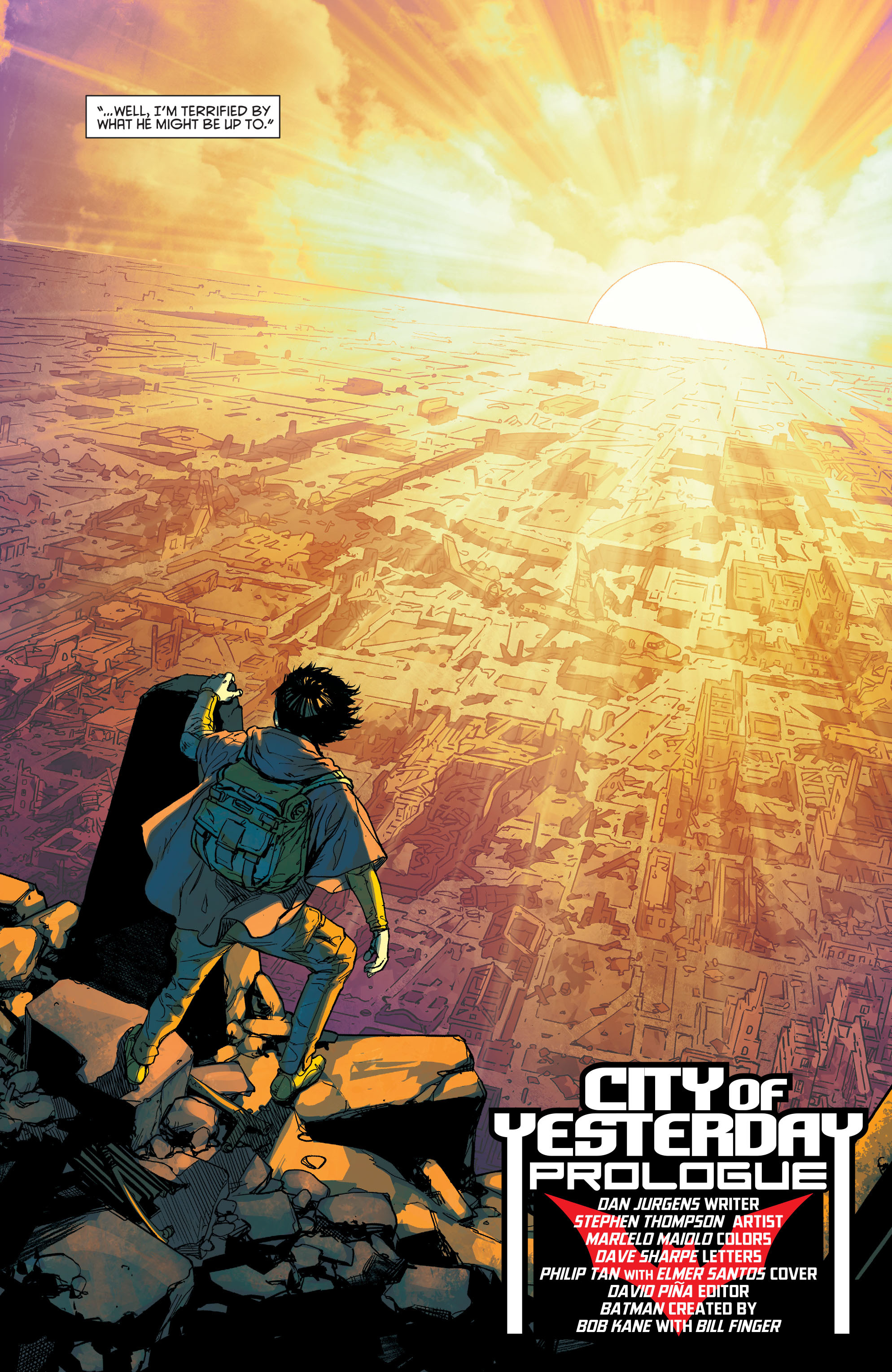 Read online Batman Beyond (2015) comic -  Issue #7 - 22