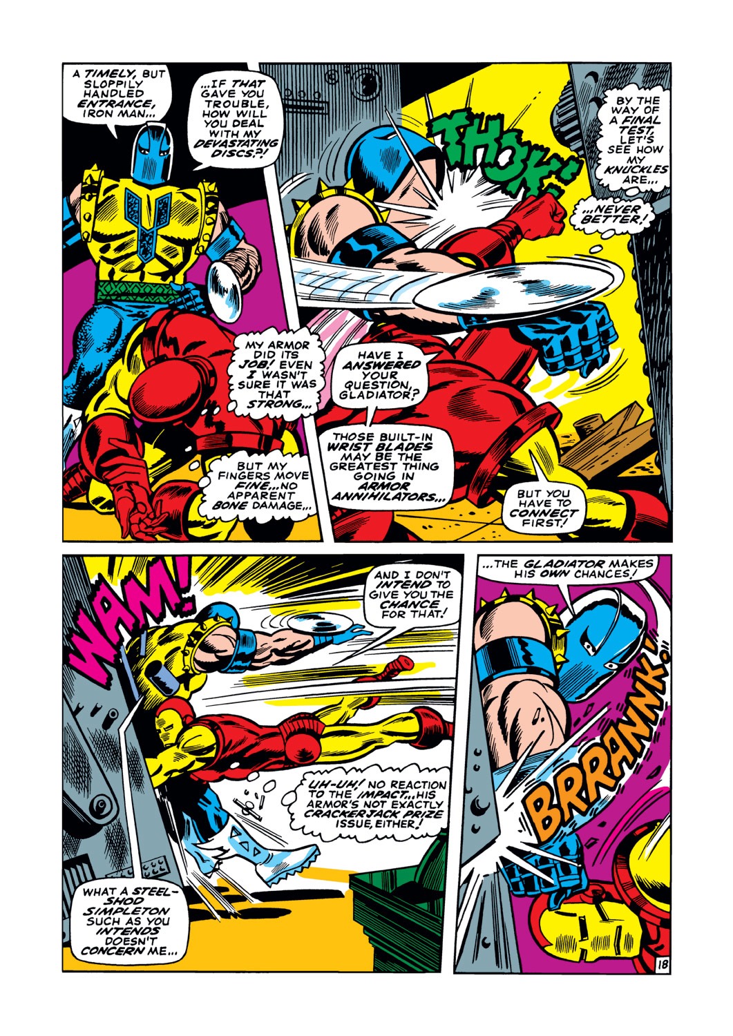 Read online Iron Man (1968) comic -  Issue #7 - 19