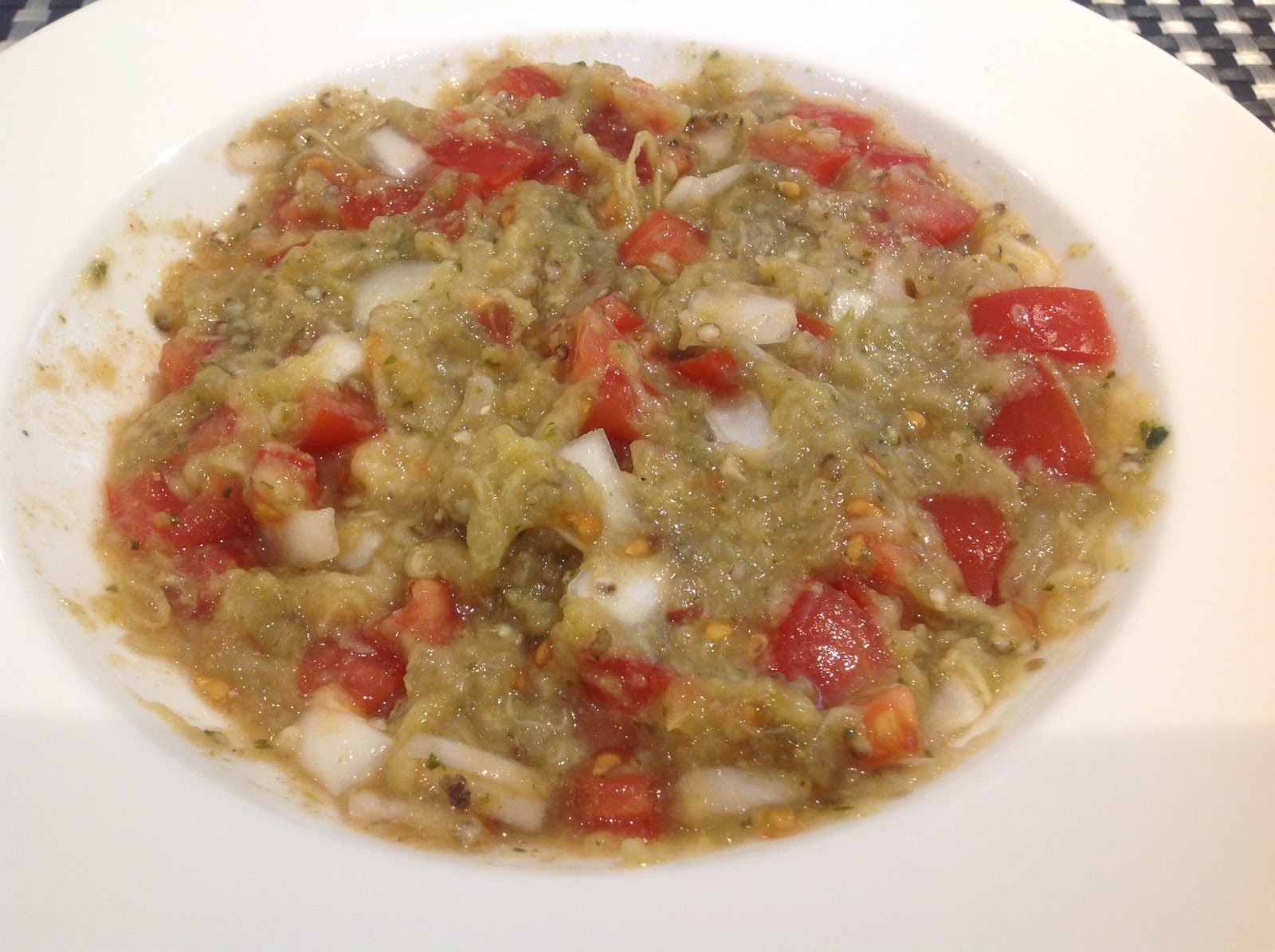 Fire Roasted Eggplant Appetizer