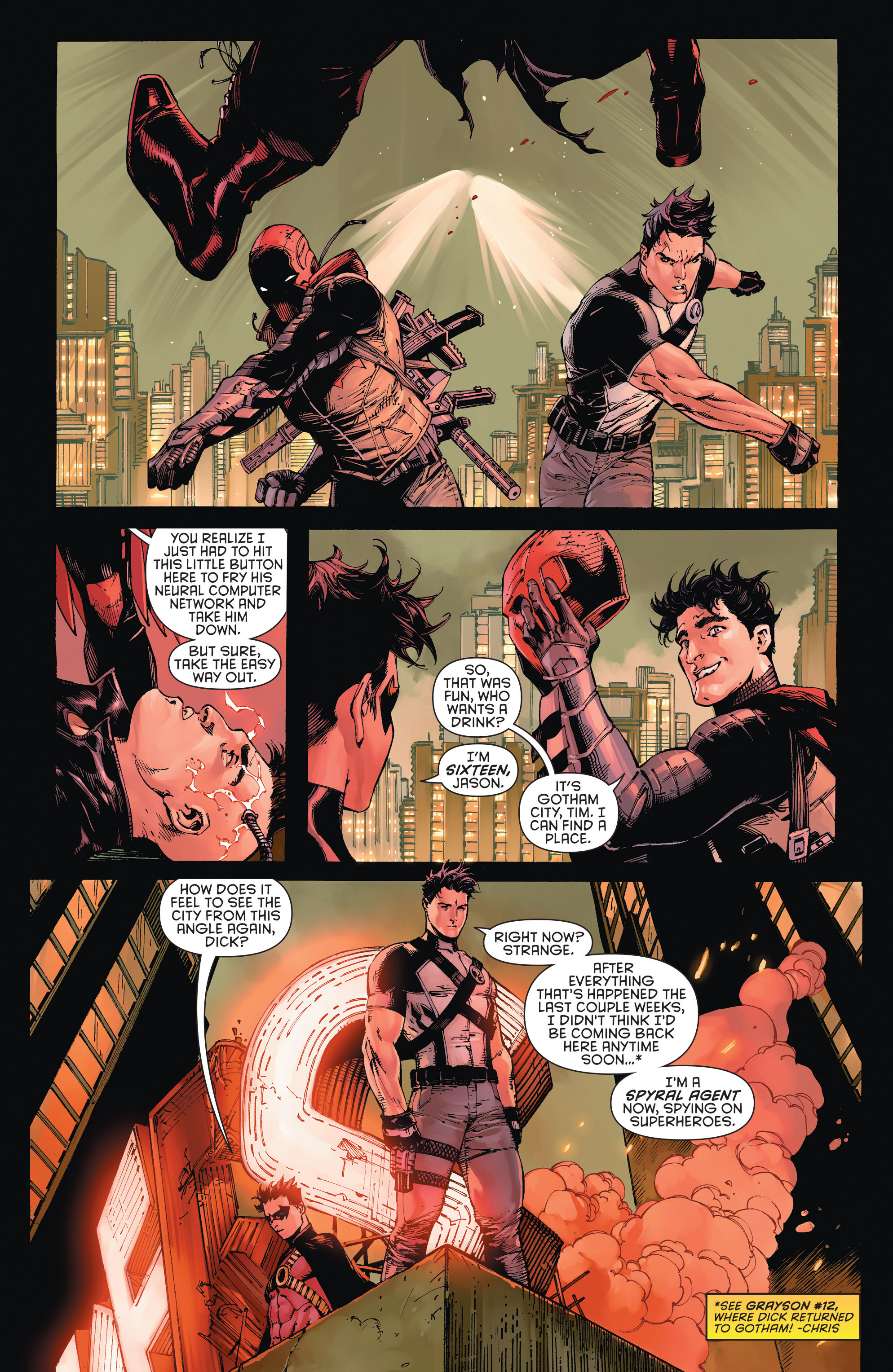Read online Batman & Robin Eternal comic -  Issue #1 - 8
