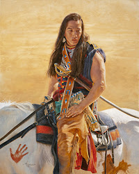 native american paintings indian ann indians hanson western artists war spoils wolf painting incredibly detailed artwork artist uploaded user