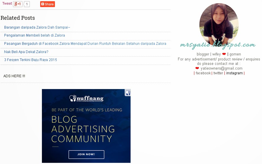 Iklan Nuffnang Di Sekat Dekat Pejabat Iklan Nuffnang Di Sekat Dekat Pejabat