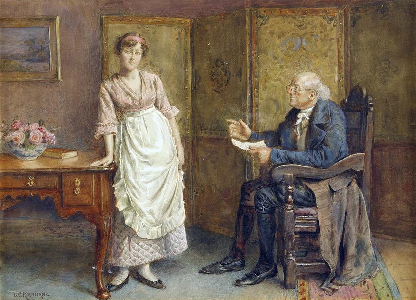 Maher Art Gallery: George Goodwin Kilburne(1839-1924
