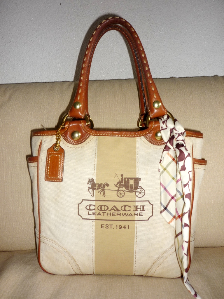 YUS BRANDED BAG: authentic coach handbag 2