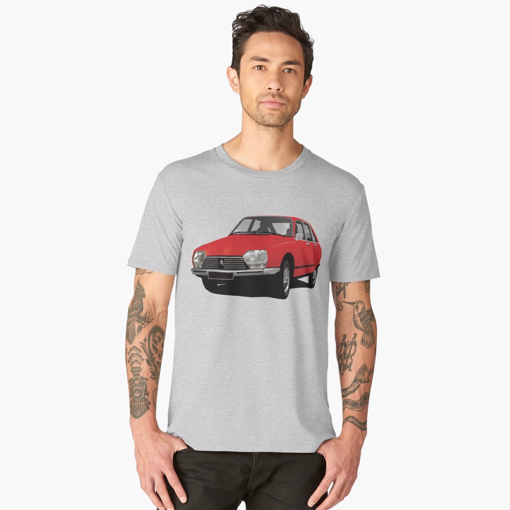 Citroën GS T-shirt | Car shirts | Classic, retro and vintage cars