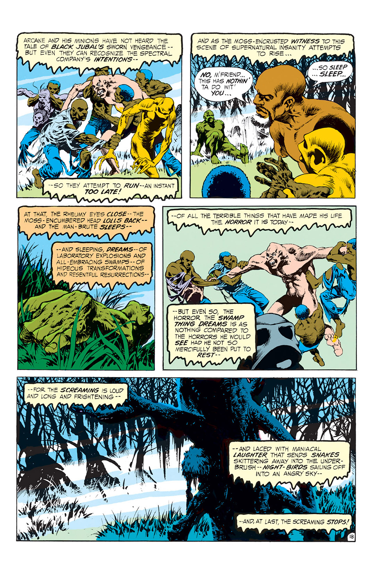 Read online Swamp Thing (1972) comic -  Issue #10 - 19