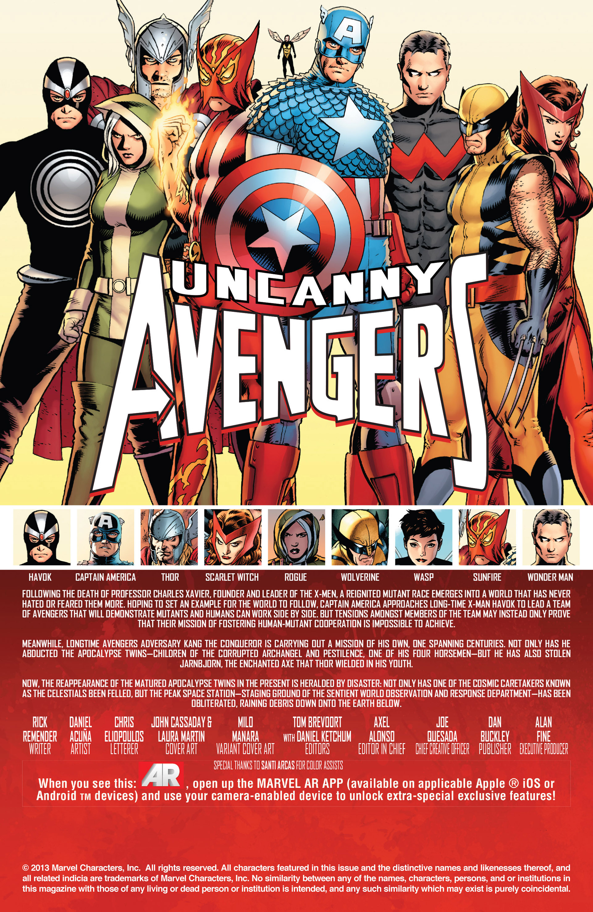 Read online Uncanny Avengers (2012) comic -  Issue #8 - 2