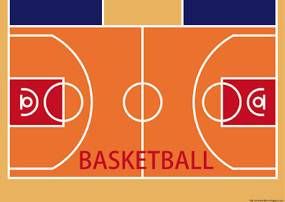 手作りデザインプリントカードbox 無料カードダウンロードサイト 126無料カードデザイン バスケットボールコートイラストポストカード無料 ダウンロードbasketballカード