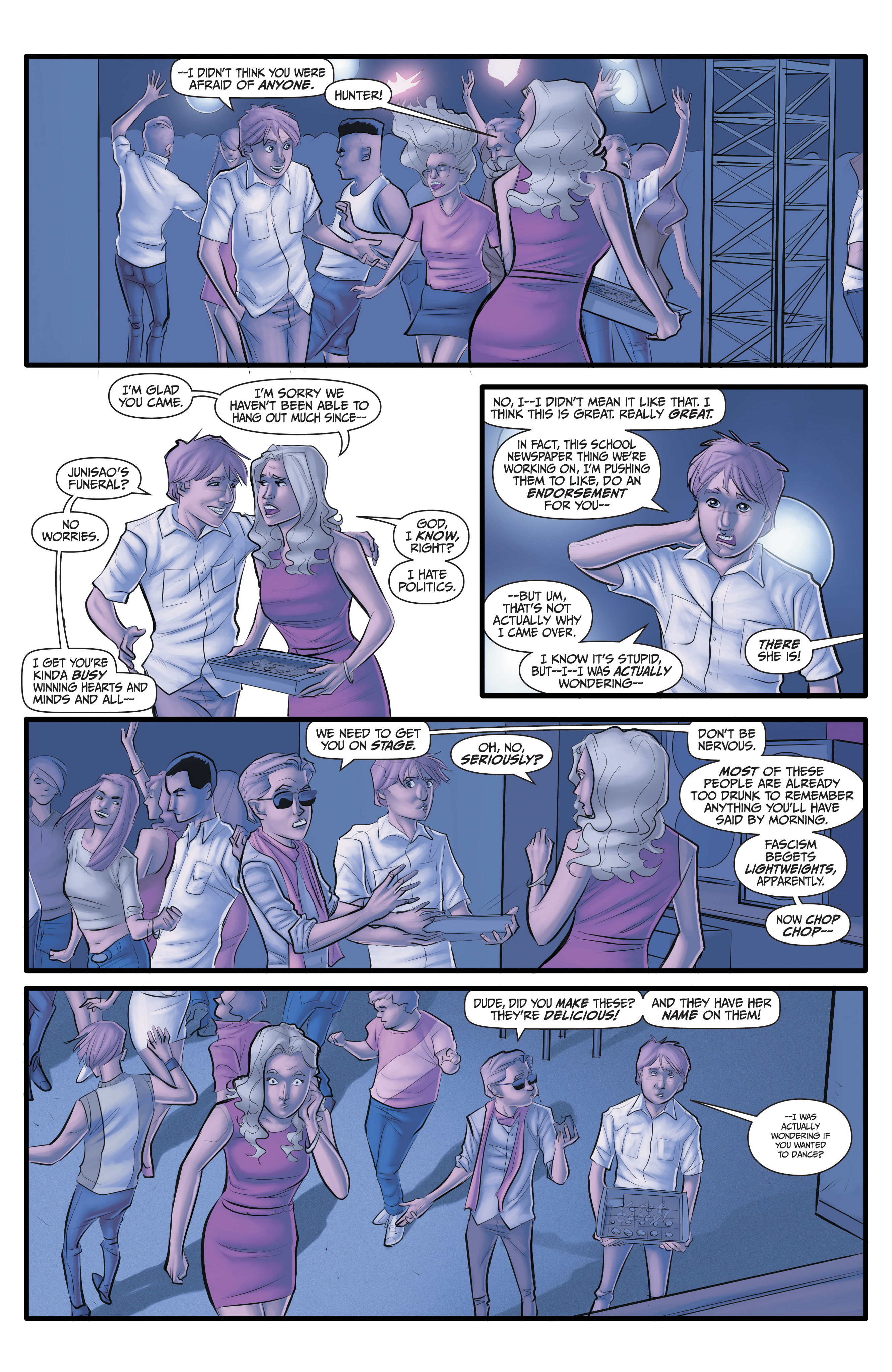 Read online Morning Glories comic -  Issue #47 - 18