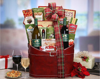 christmas wine gift baskets christmas wine gift baskets