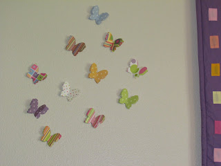 Heather's world as it is and changes: Wall Butterflies