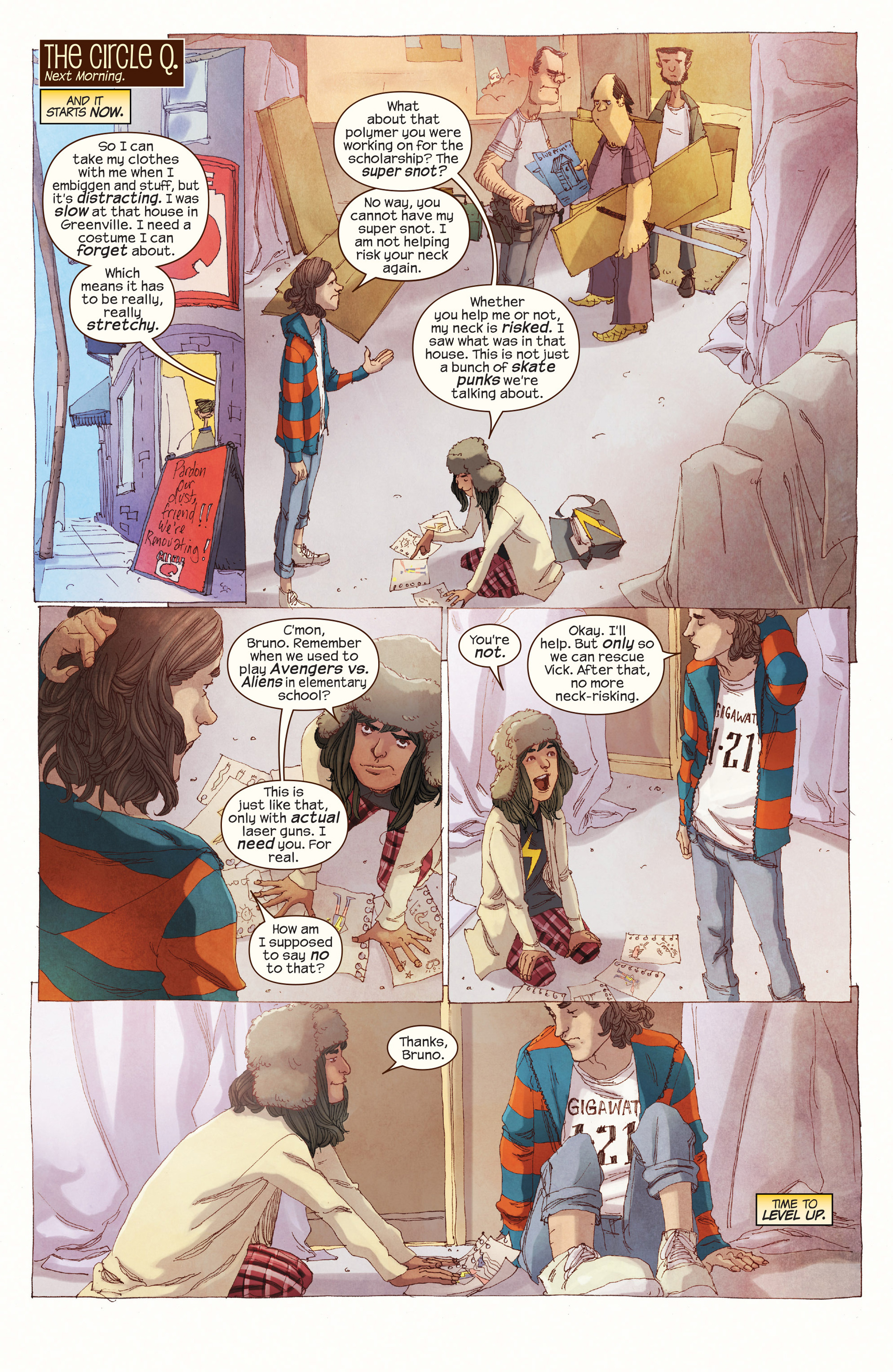 Read online Ms. Marvel (2014) comic -  Issue #5 - 12