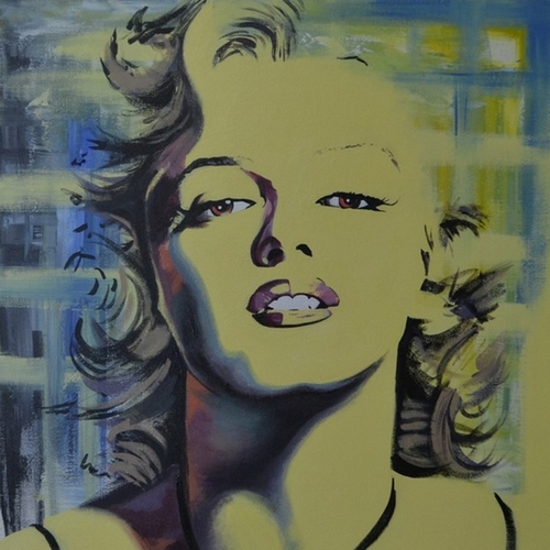 07-Marilyn-Monroe-Jonathan-Harris-Celebrity-Paintings-Images-and-Videos-www-designstack-co