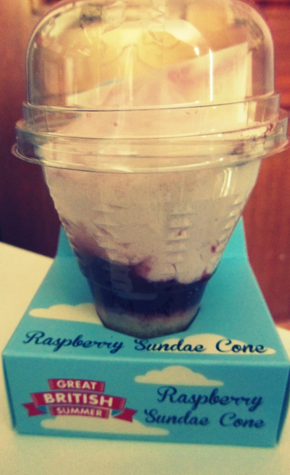 Review Crazy Marks & Spencer Raspberry Sundae Cone Great British Summer