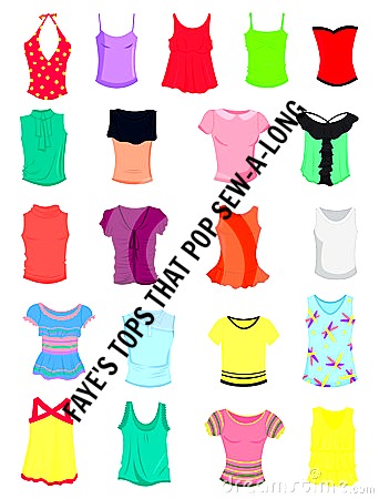 Faye's Sewing Adventure : TOPS THAT POP HAS BEEN EXTENDED TO WEDNESDAY