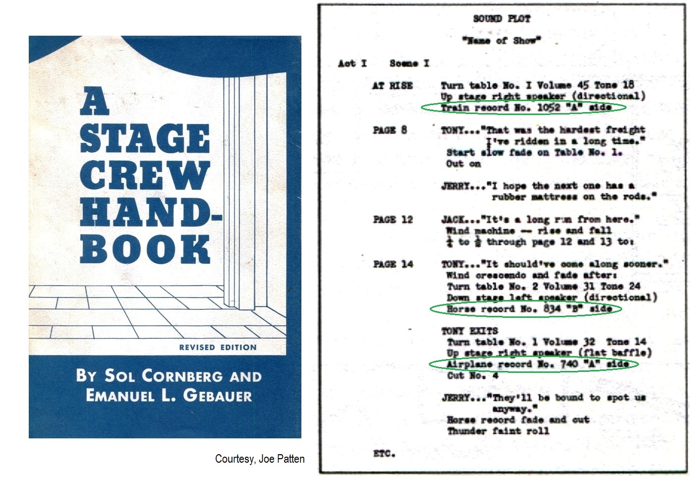 VINTAGE THEATRE CATALOGS 1960 MAJOR SOUND EFFECTS CATALOG 1961 MOOD