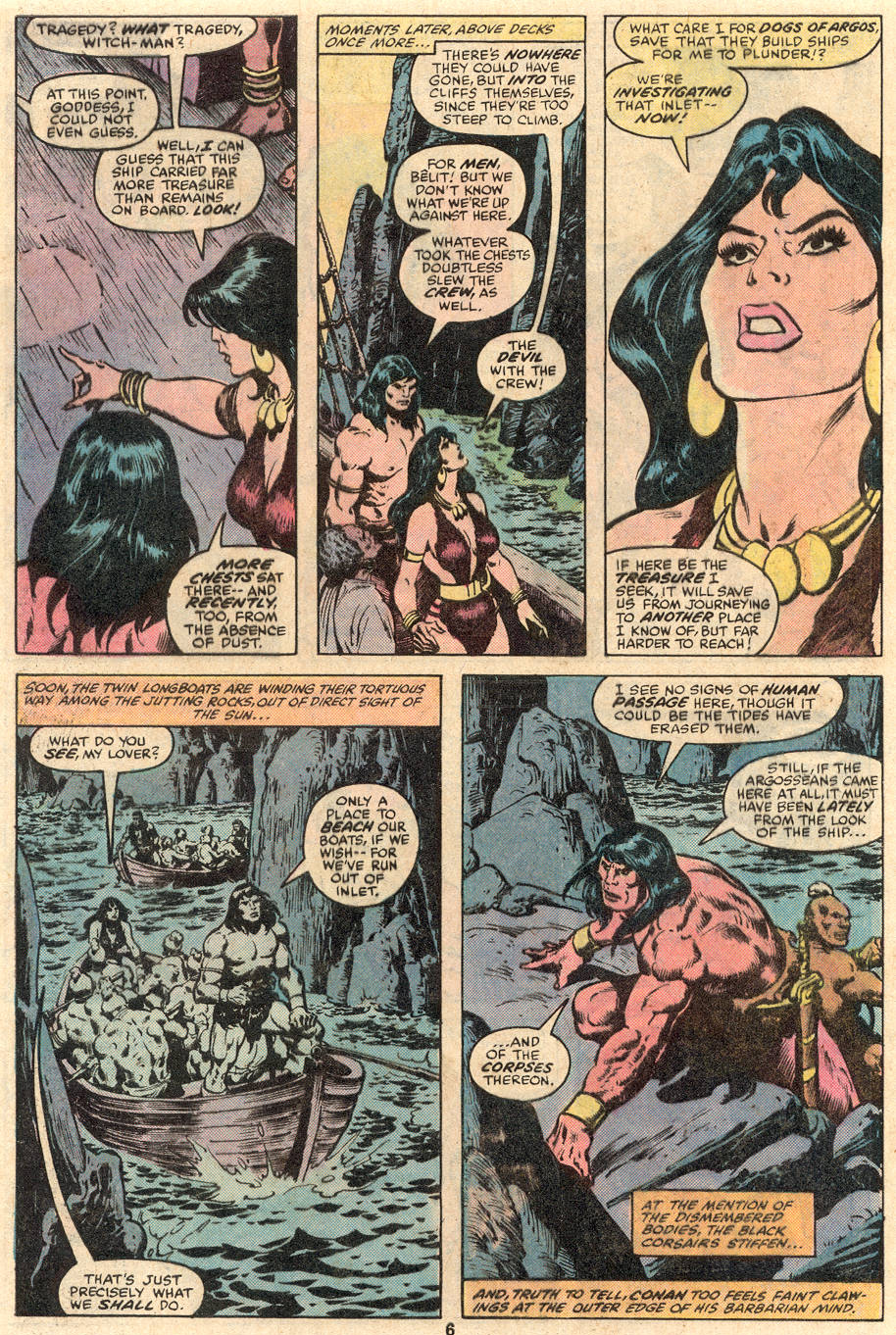Read online Conan the Barbarian (1970) comic -  Issue #99 - 6