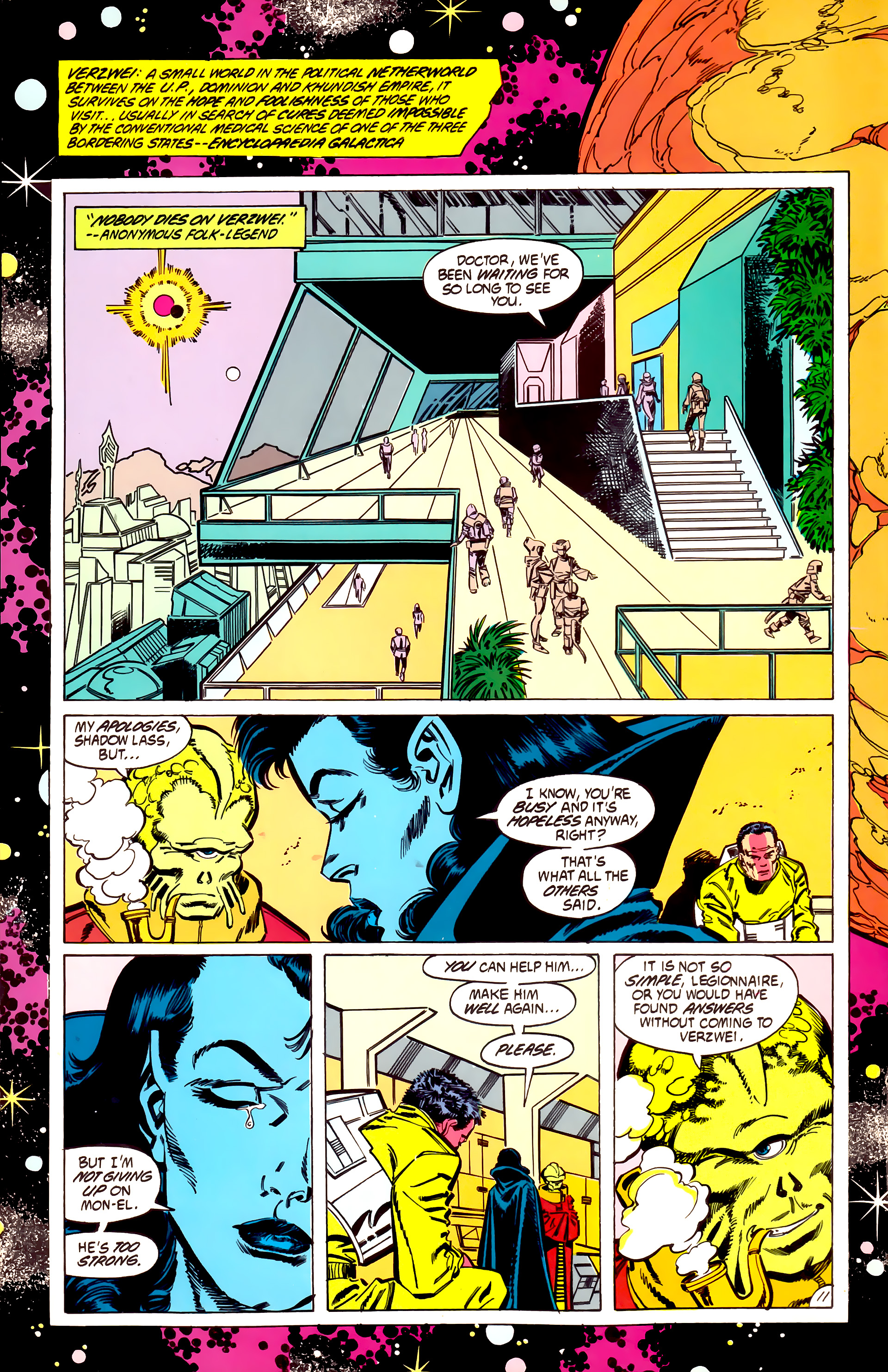 Read online Legion of Super-Heroes (1984) comic -  Issue #56 - 12