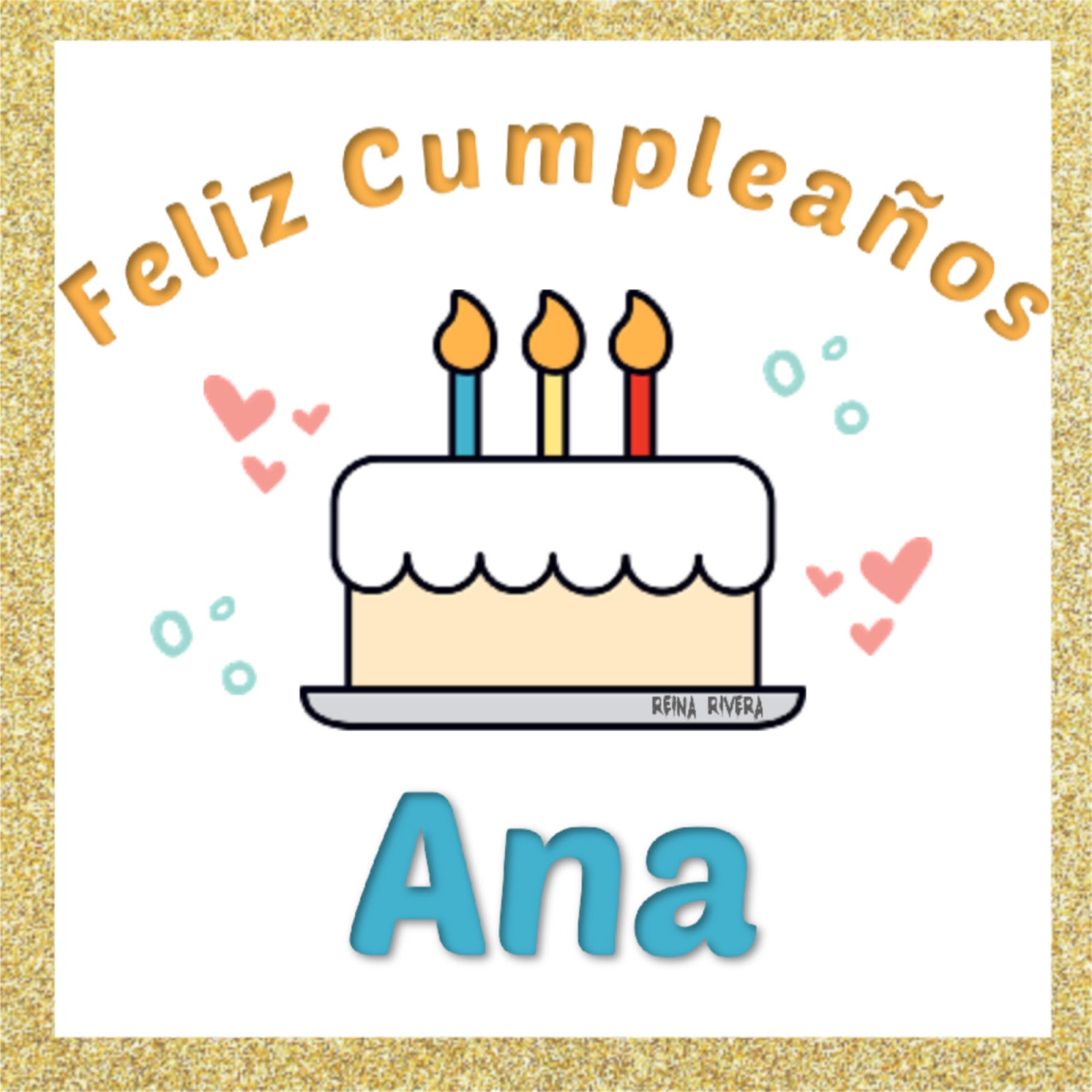 Bellas Tarjetas Feliz Cumpleaños Ana Bellas Tarjetas Feliz Cumpleaños Ana