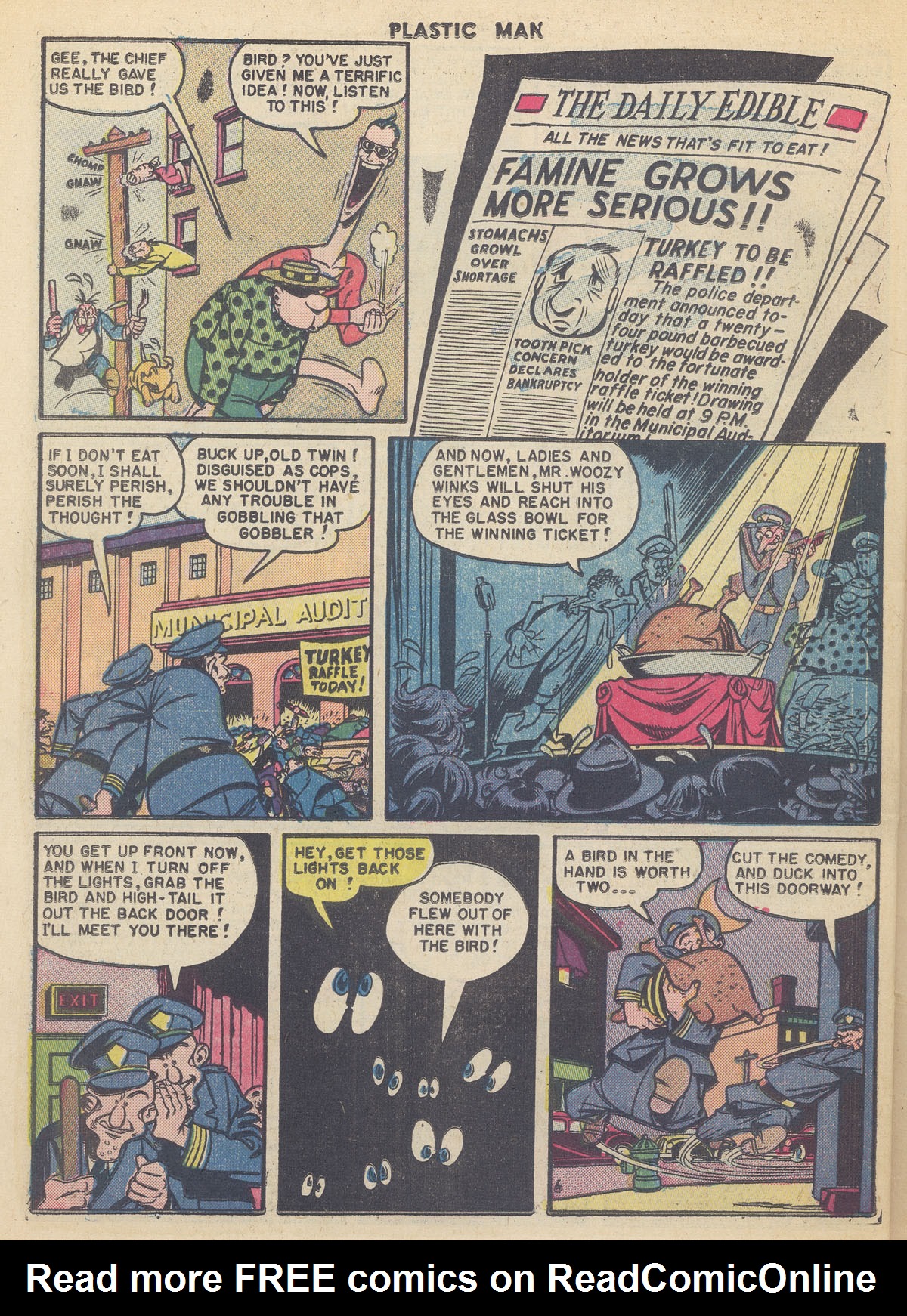 Read online Plastic Man (1943) comic -  Issue #24 - 32