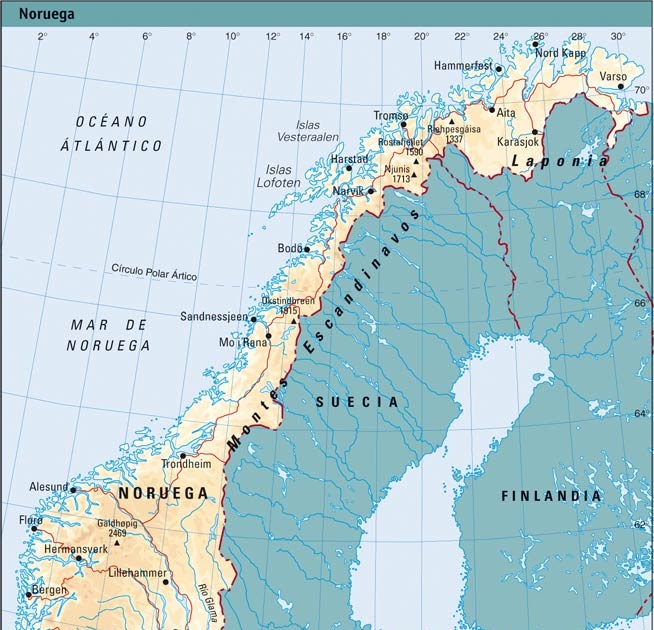 Las diez más Las 10 penínsulas