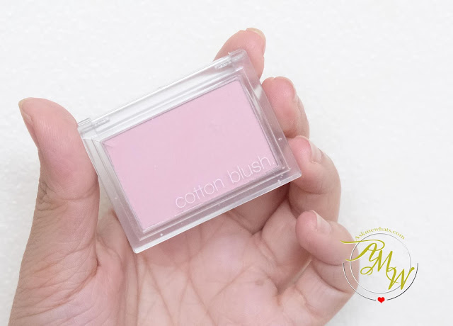 a photo of Althea Missha Cotton Blush In Lavender Perfume review by Nikki Tiu of askmewhats.com