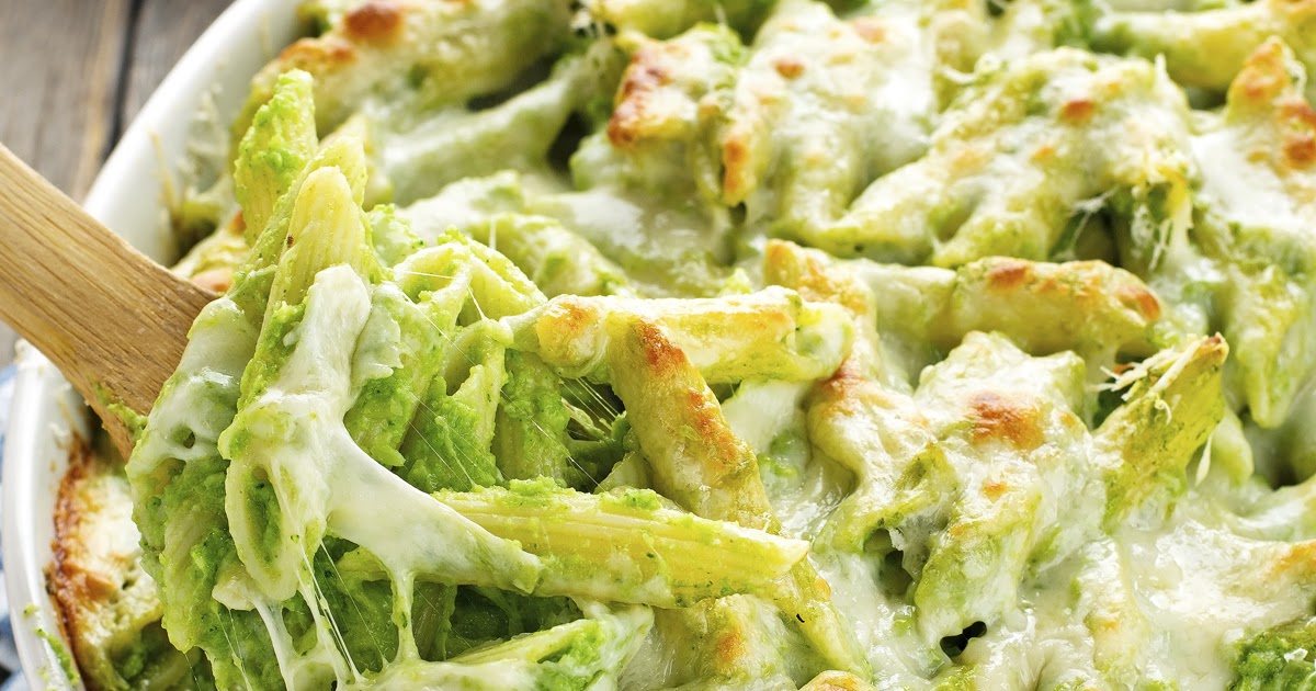 The Iron You Creamy Baked Ziti with Broccoli and Provolone