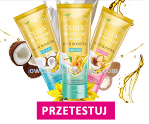 Test produktów z serii Olejki w kremie firmy Bielenda Konkurs