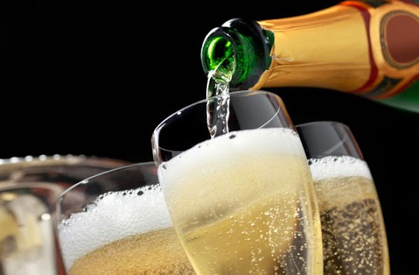 champagne bebida