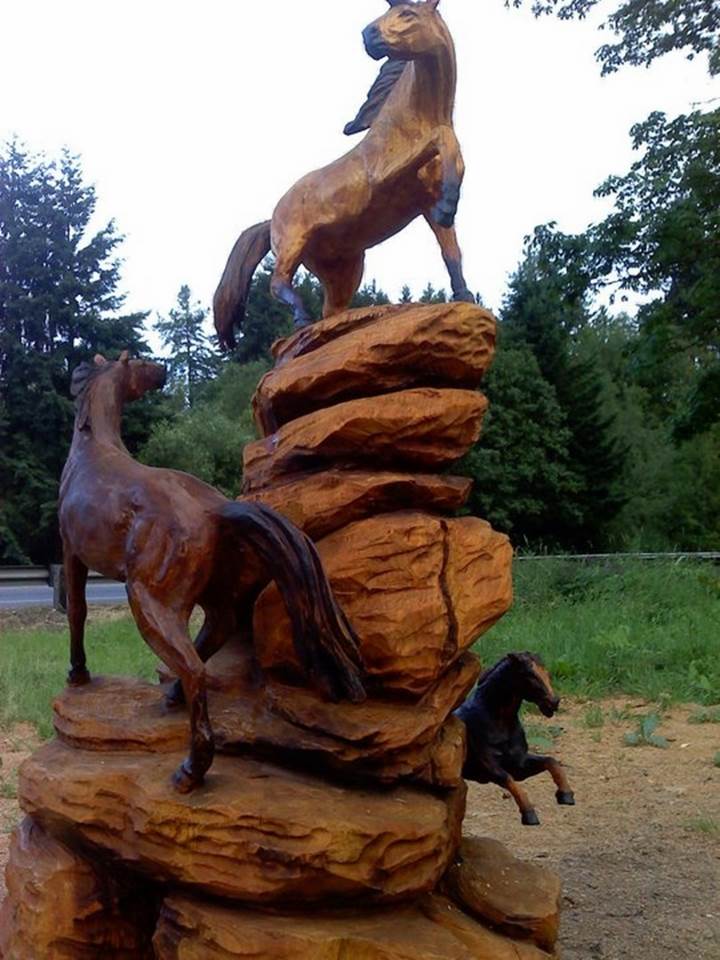 Creative Wood Carving Collections from Carver Jeff Samudosky Spicytec