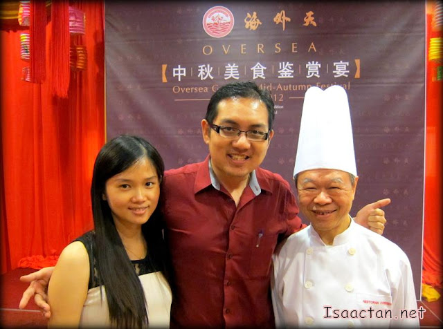 Janice and I with the founder, Mr Yu Soo Chye having a photo opportunity