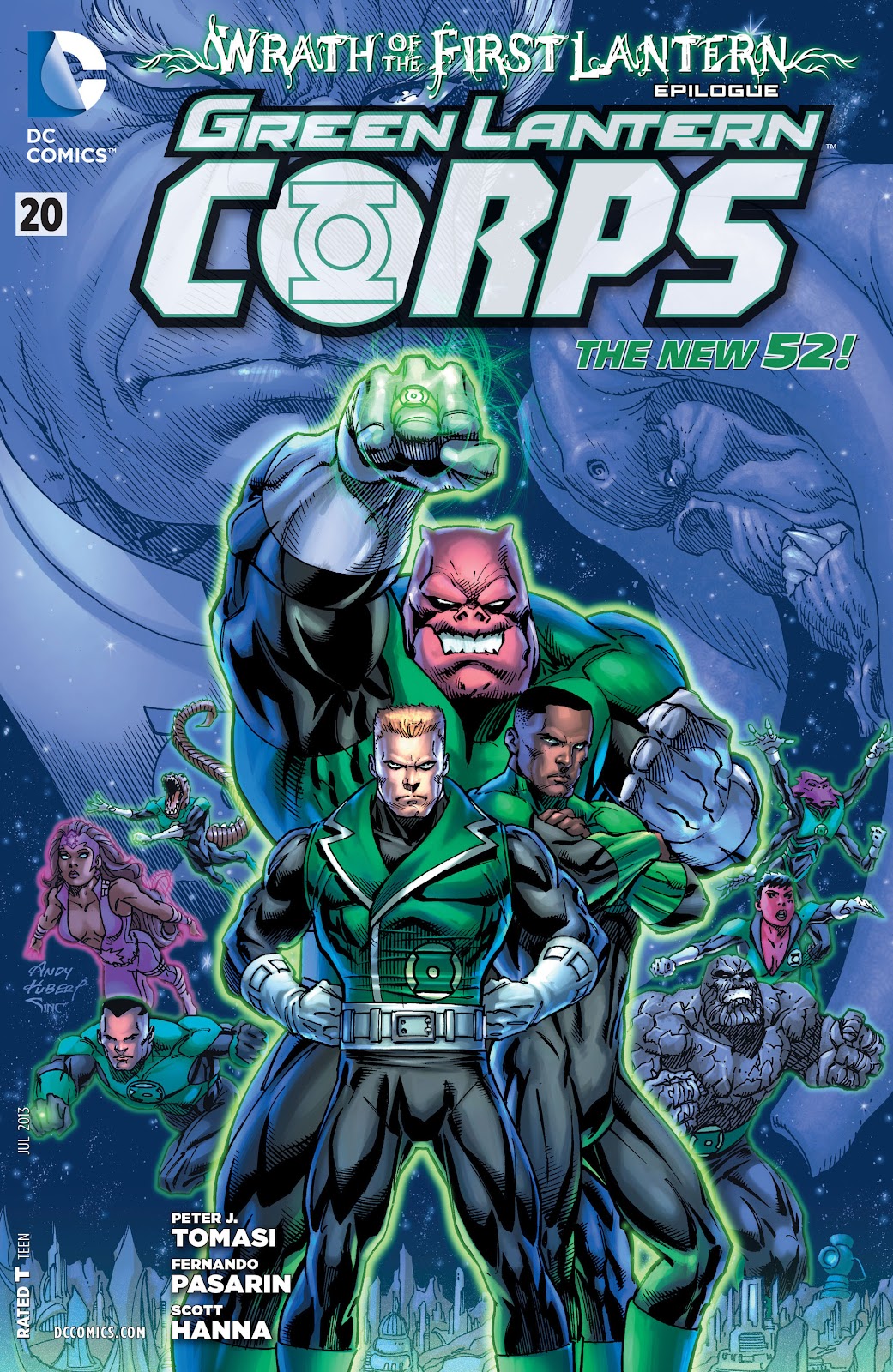 Green Lantern Corps (2011) issue 20 - Page 1