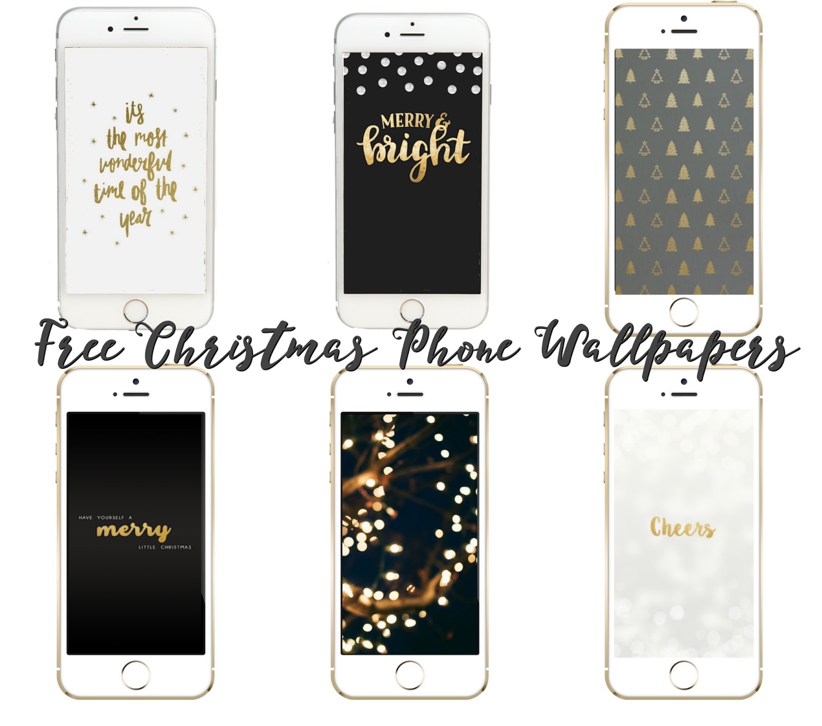 Free Christmas Themed Phone Wallpapers