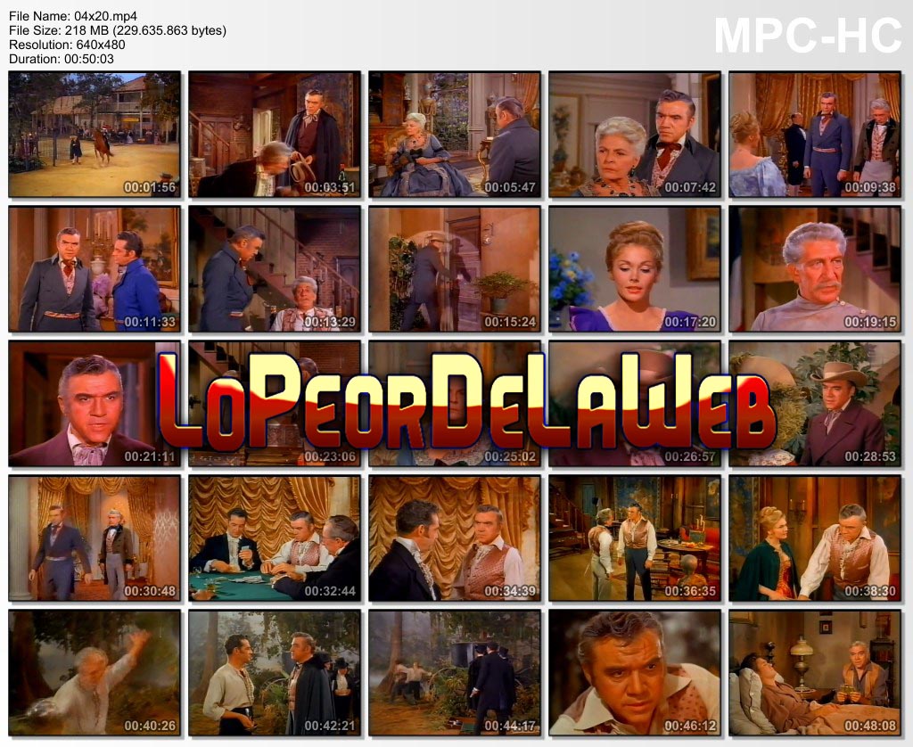 Bonanza - Temp. 4 Eps 16 a 20 (Latino)