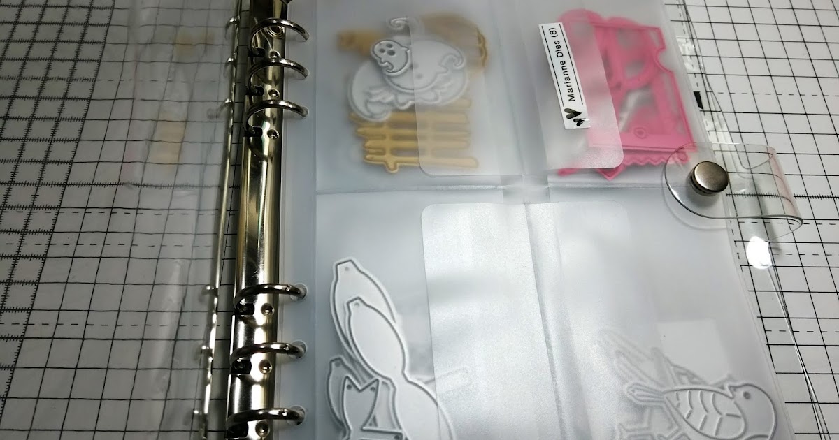 Positively papercraft Inexpensive Storage Folder For Small Dies!