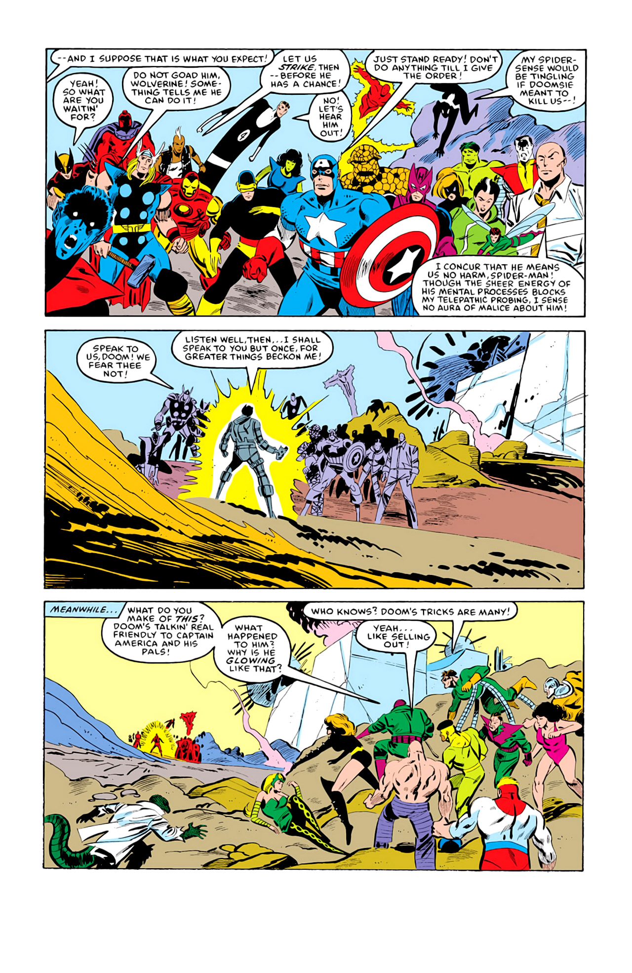 Read online Captain America (1968) comic -  Issue #292l - 3