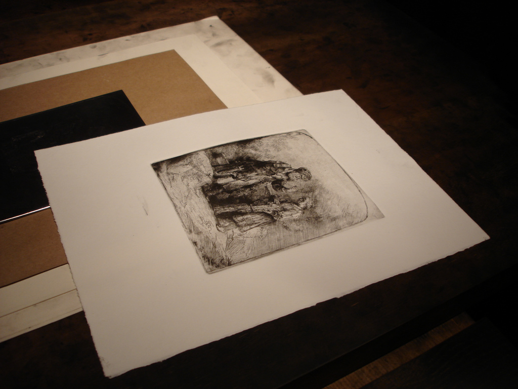 Darko Mitrevski Etching soon came to challenge engraving as the most