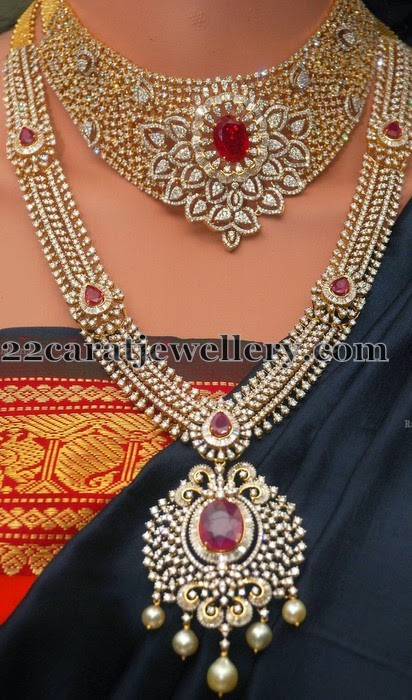 Grand Diamond Set and Long Set - Jewellery Designs