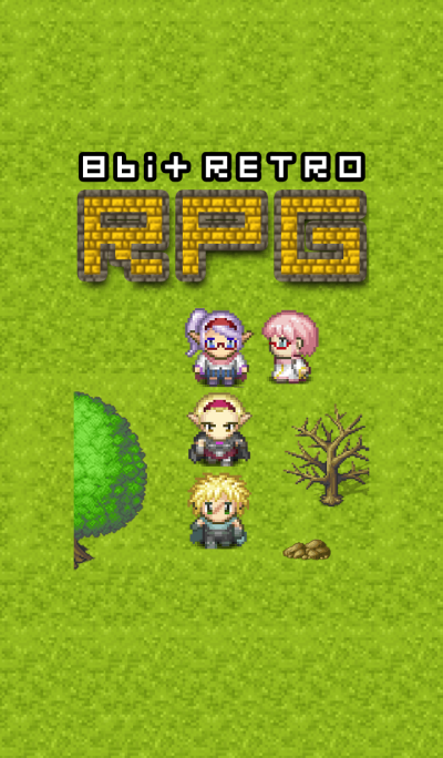 Retro RPG 8bit Japanese GAME Theme