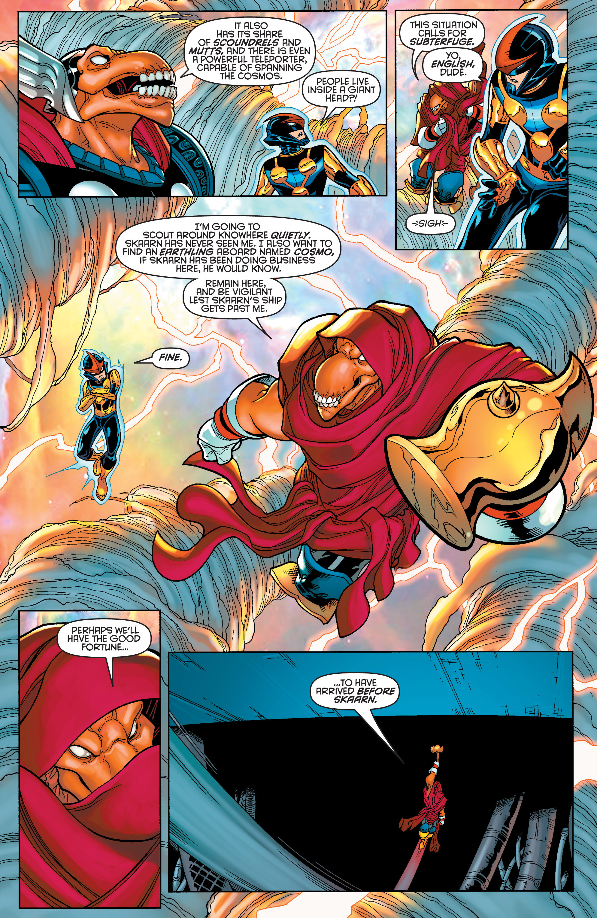 Read online Nova (2013) comic -  Issue #14 - 12