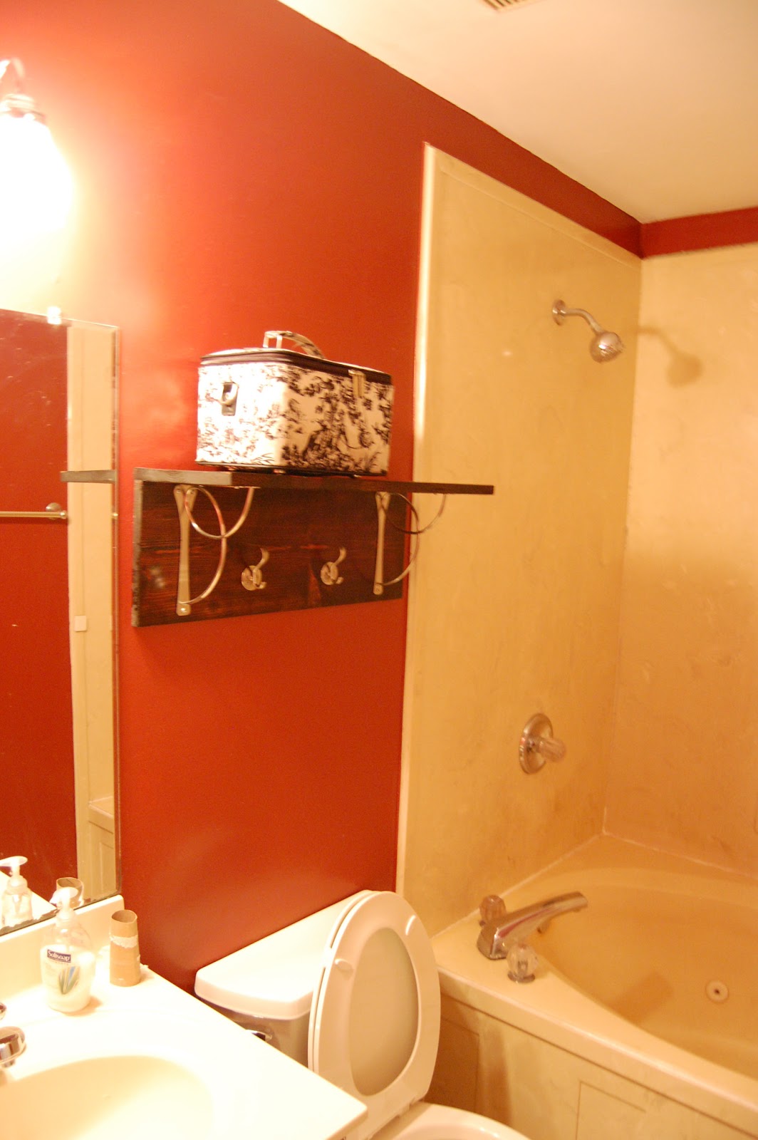 Living the Gill Life Before & After Downstairs Bathroom