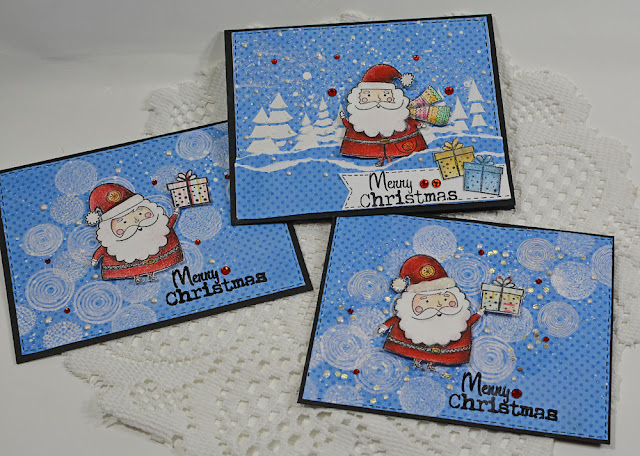 BoBunny_mixedmediacards_MarilynRivera_CarouselChristmascollection