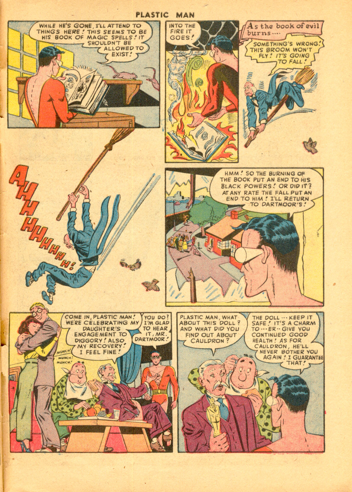 Read online Plastic Man (1943) comic -  Issue #9 - 49