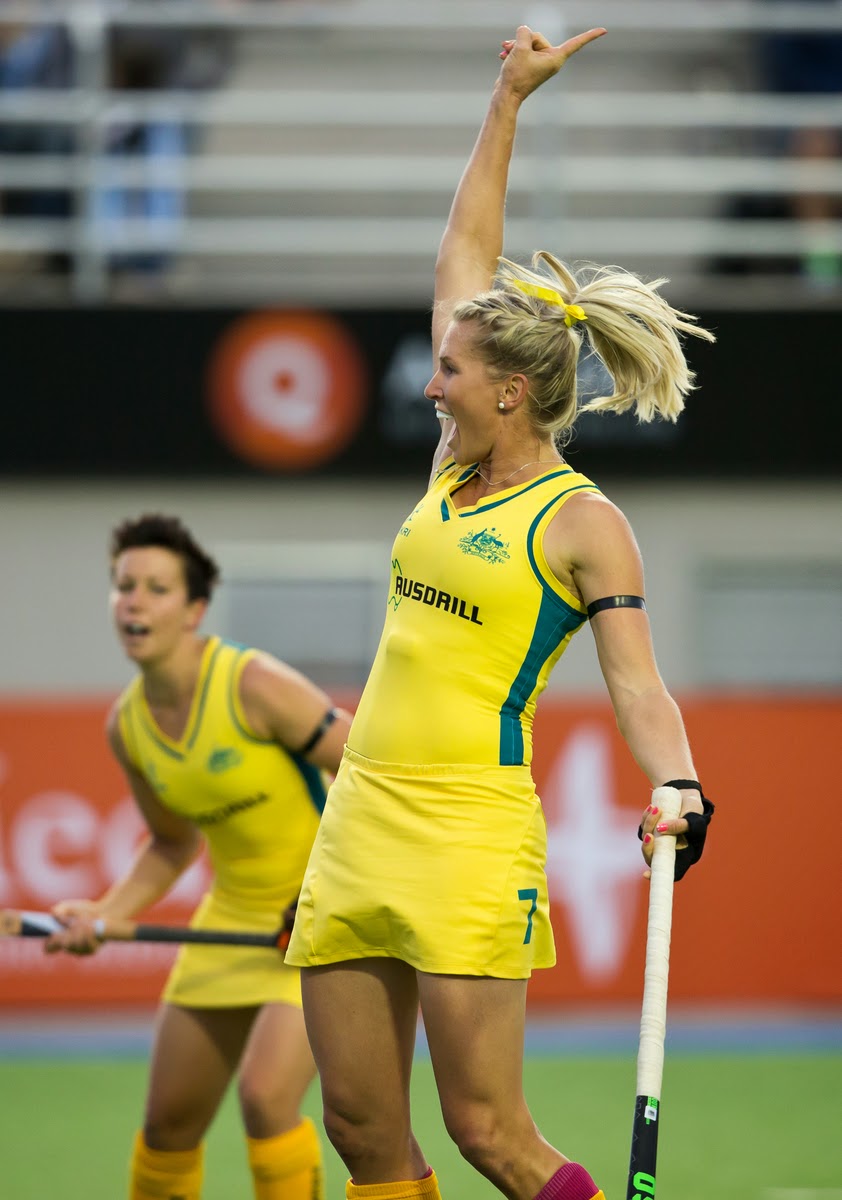 Female Field Hockey Players