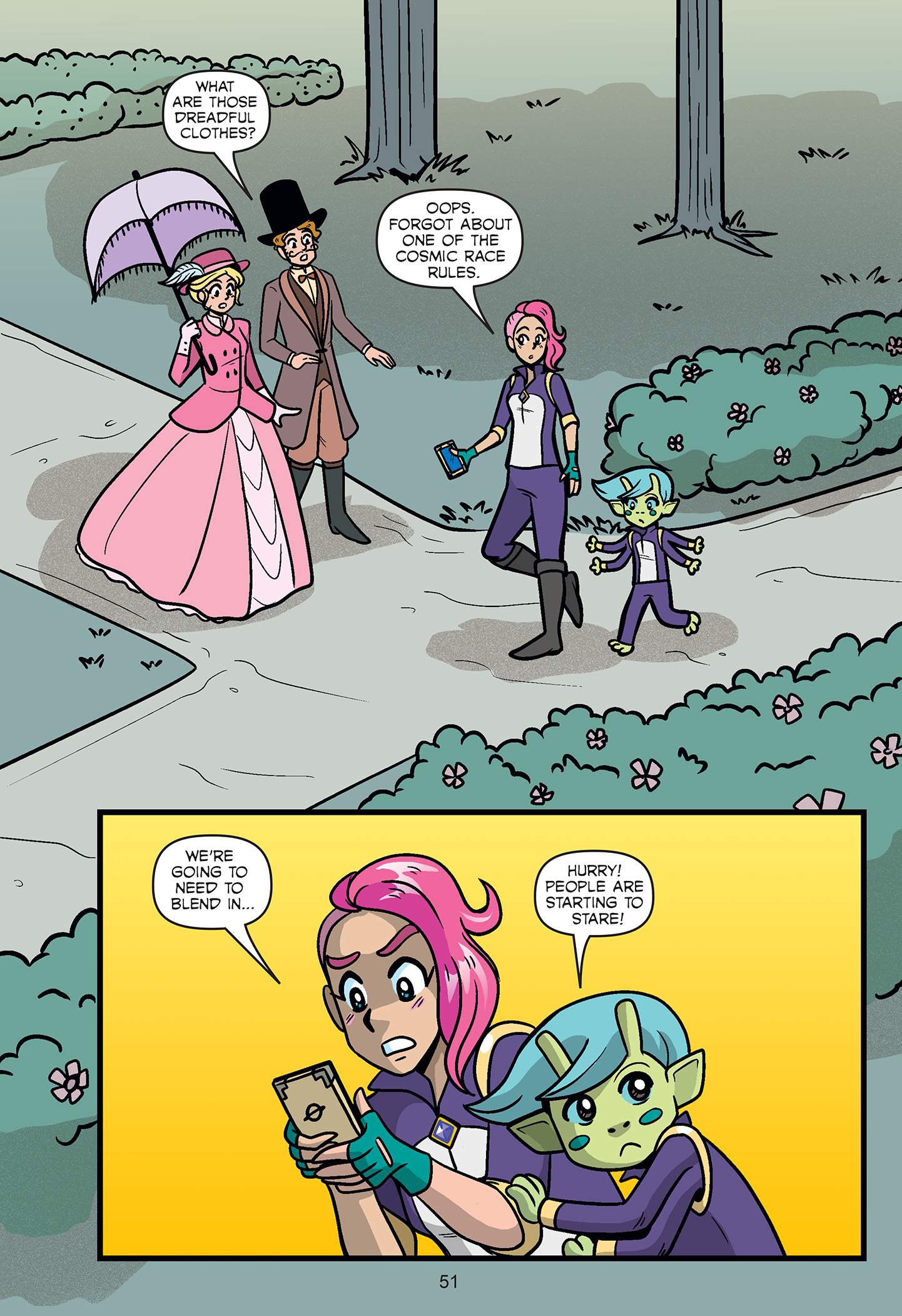 Read online Ana and the Cosmic Race comic -  Issue # TPB - 53