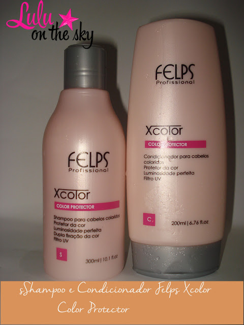 Resenha: Shampoo e Condicionador Felps Xcolor  Color Protector