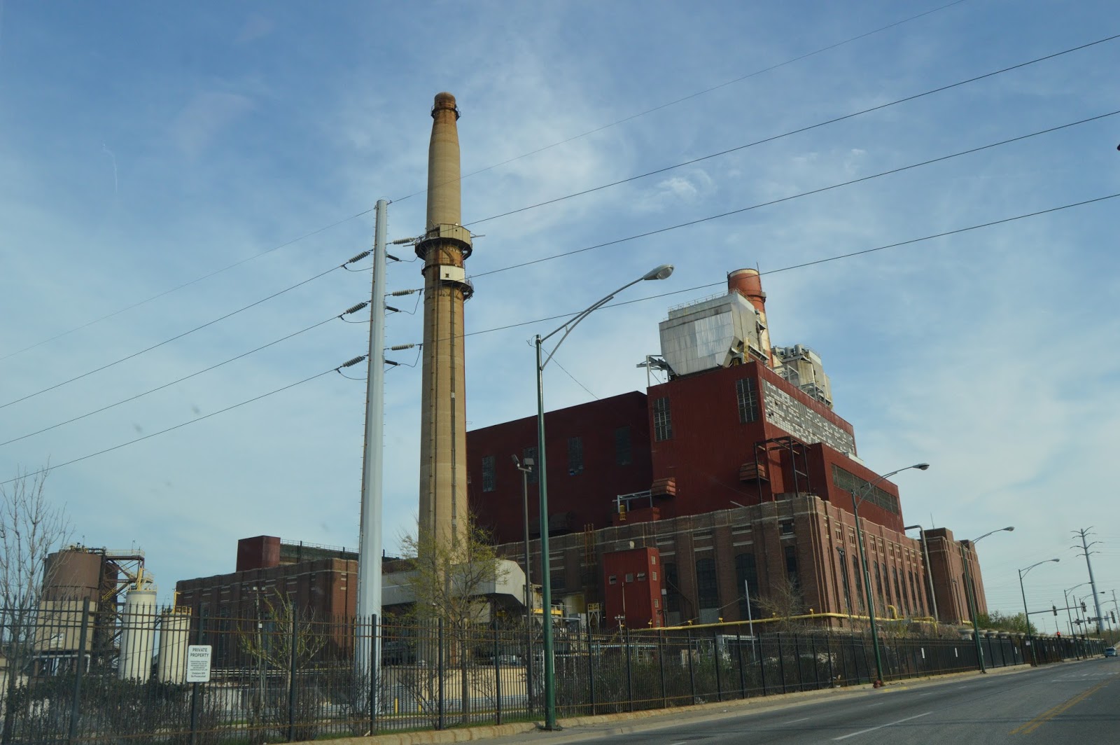 Industrial History Midwest Generation Power Plants Fisk