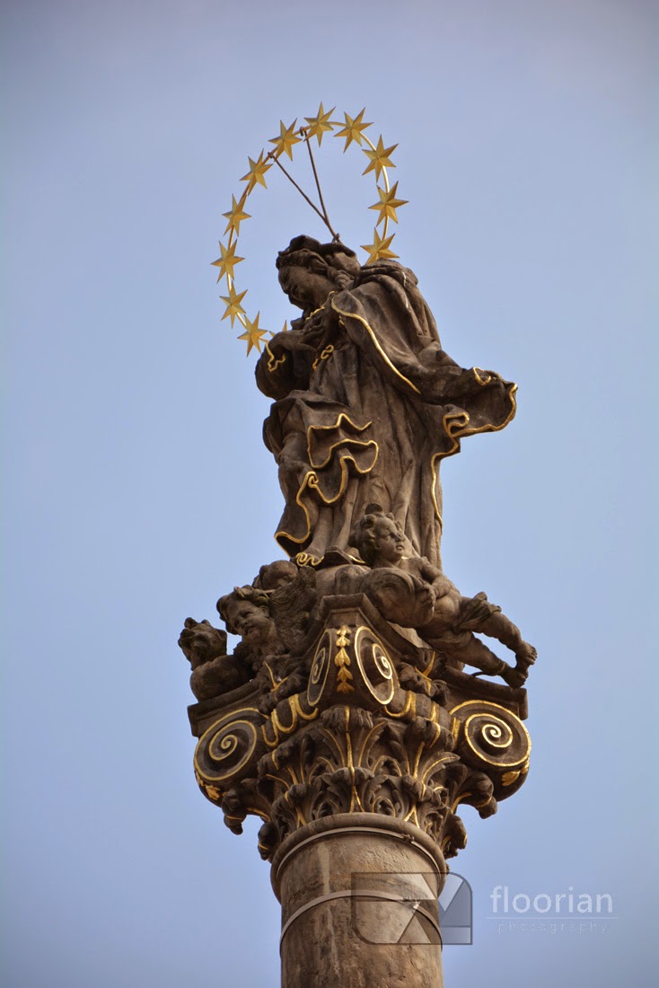 Kolumna Maryjna w Hradec Králové - atrakcje turystyczne, informacje praktyczne, przewodnik po najważniejszych zabytkach - Velké náměstí (Duży Rynek)