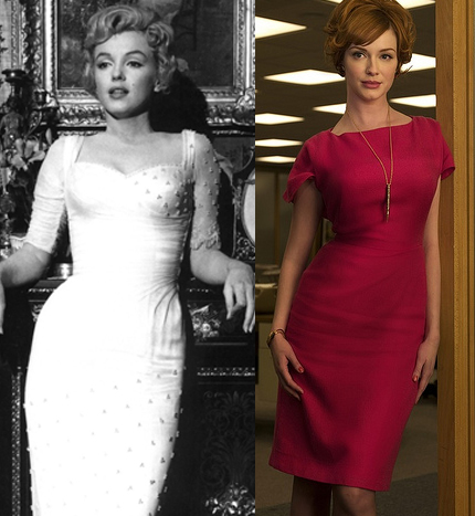 כריסטינה הנדריקס ומרילין מונרו