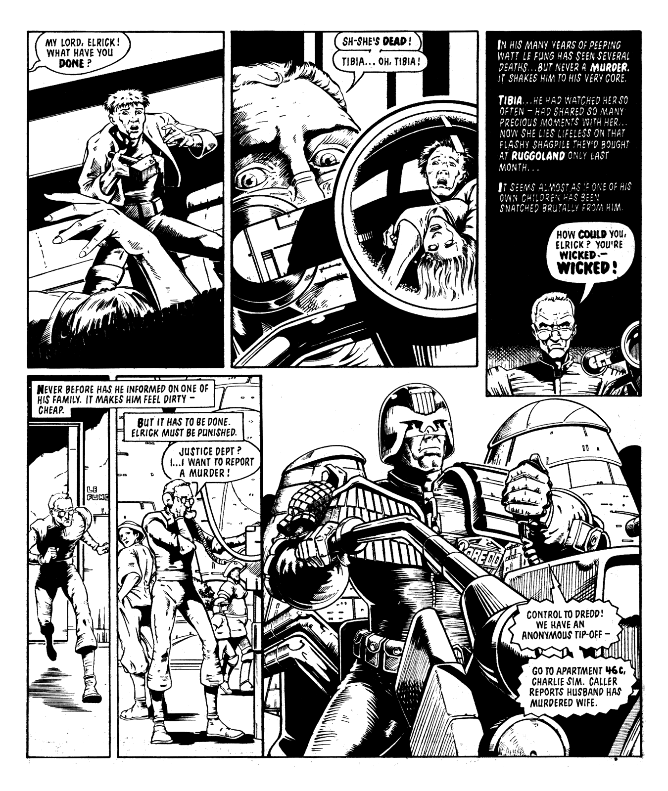 Read online Judge Dredd: The Complete Case Files comic -  Issue # TPB 10 (Part 1) - 207